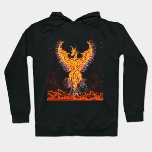 Golden Fenix Fire Storm Hoodie